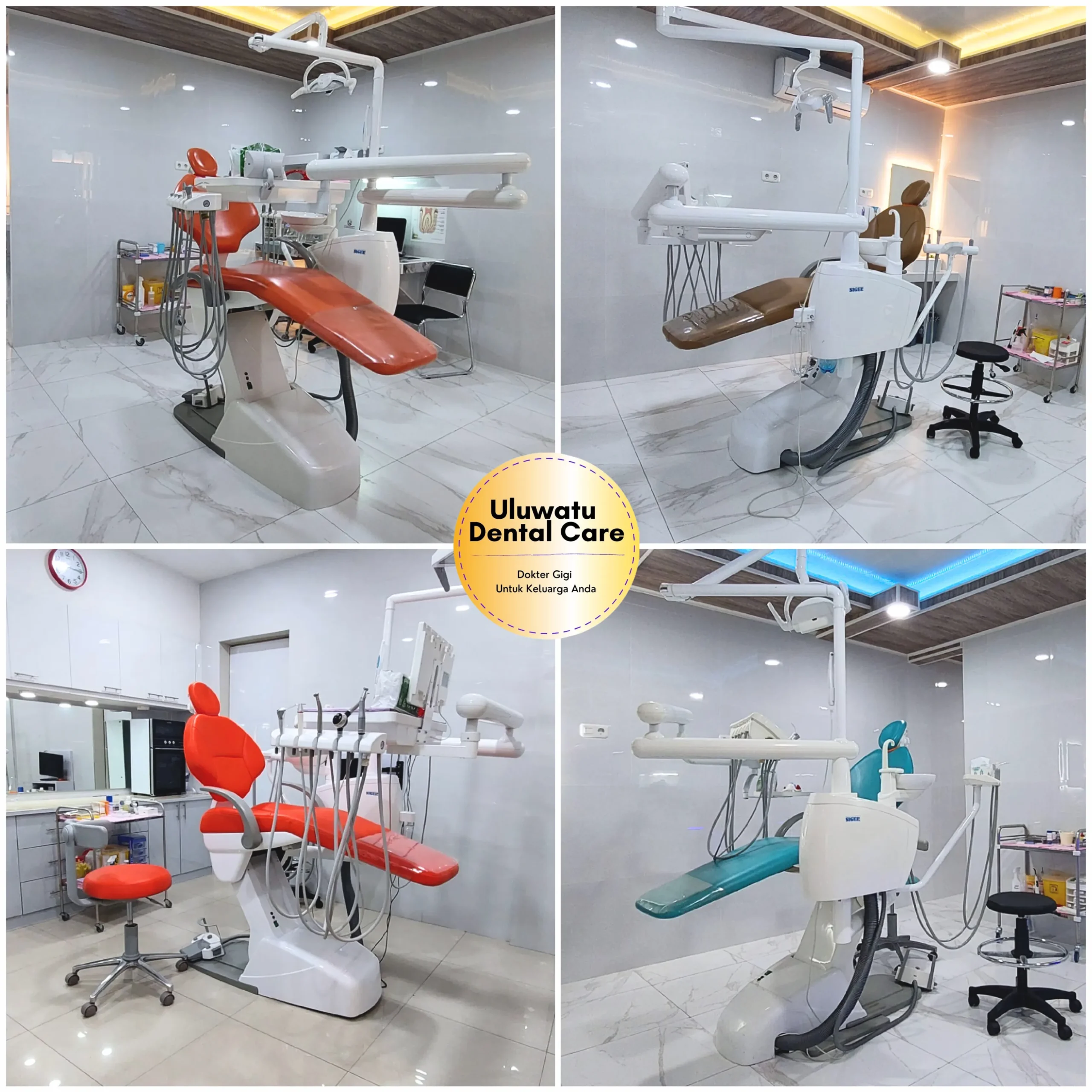 Modern dental treatment room at Uluwatu Dental Care Bali