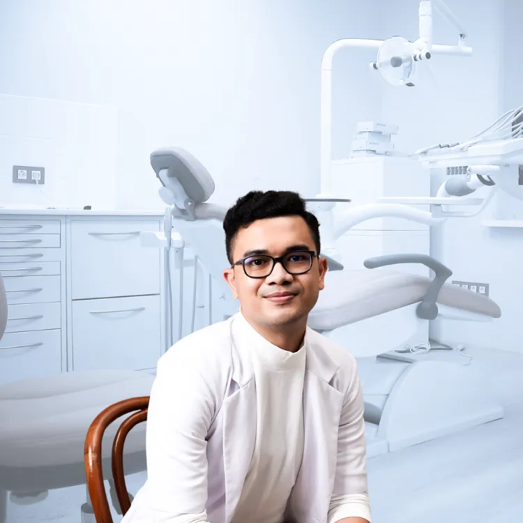 Photo of Drg. Cahya Satria, General Dentist with a passion for Root Canal Treatments at Uluwatu Dental Care Bali.