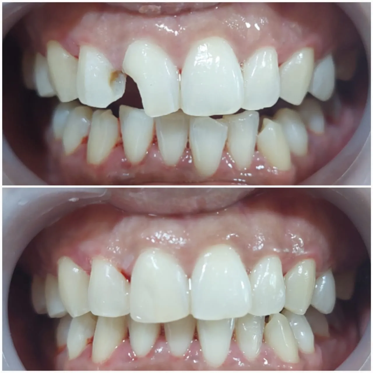 Tooth filling treatment at a Bali dental clinic